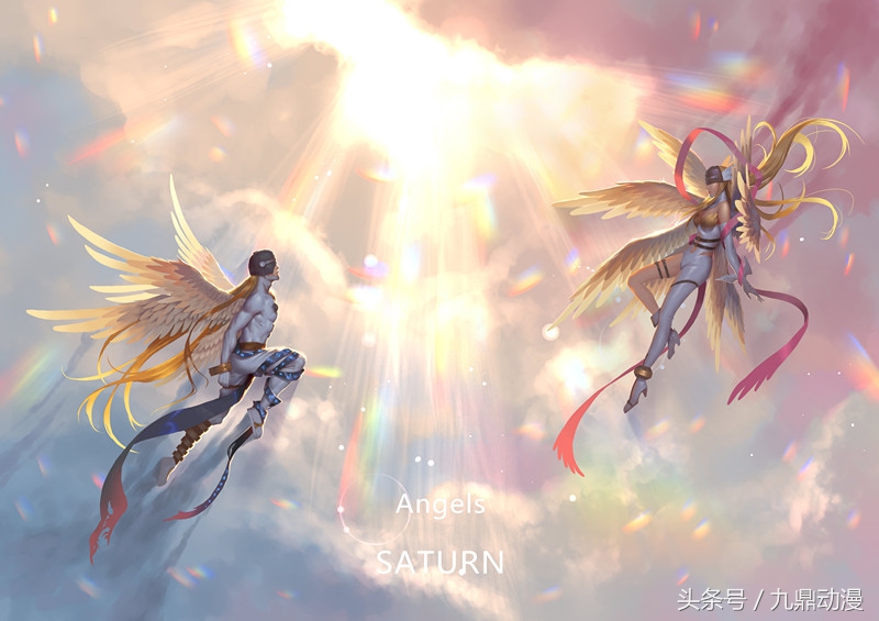 数码宝贝中的七大天使型数码宝贝,数码宝贝三大天使兽排名