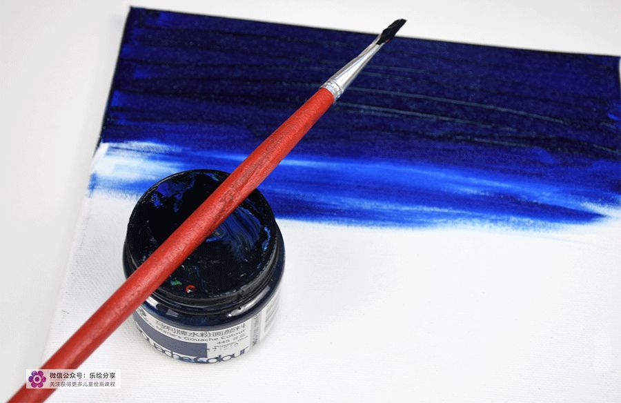 用水粉颜料画萤火虫视频,星空梦幻水粉教程