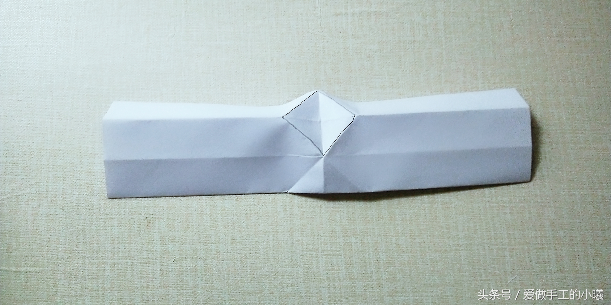 回旋飞镖折纸简单版,折纸风火轮飞镖方法