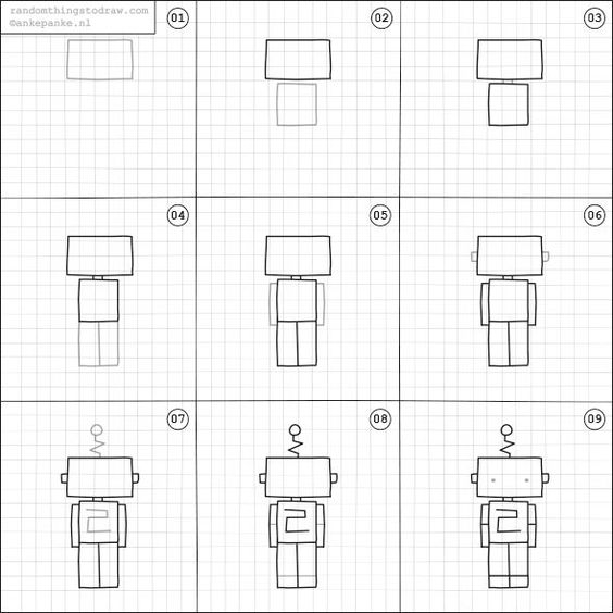 超级详细的简笔画教程,26个超实用的简笔画教程