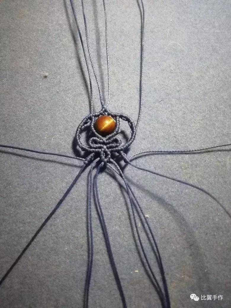 妡——有孔吊坠编制（比翼手作）
