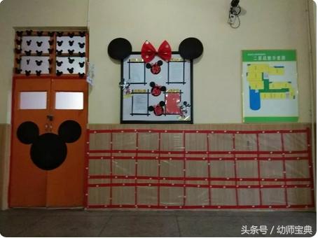 米奇英式风格环创,米奇城堡主题环创