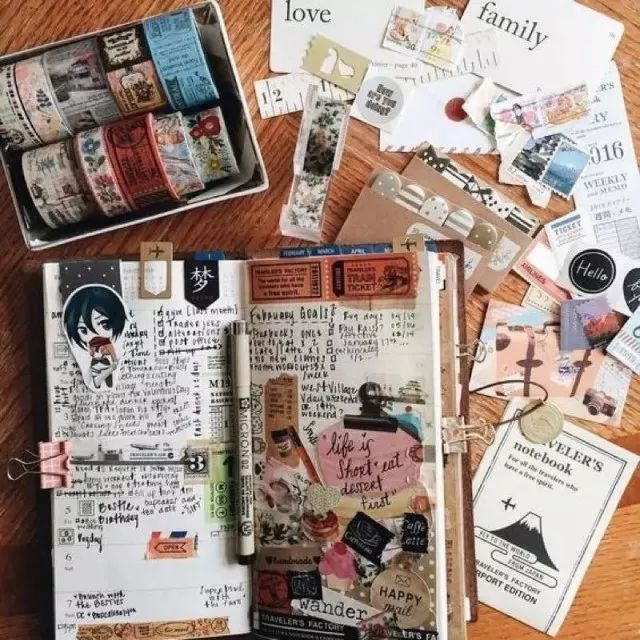 手把手教你做手帐,教你零基础做出高颜值手帐