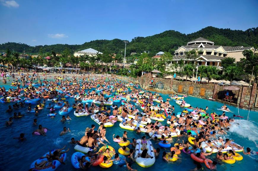 重庆水上公园景点,重庆水上乐园视频