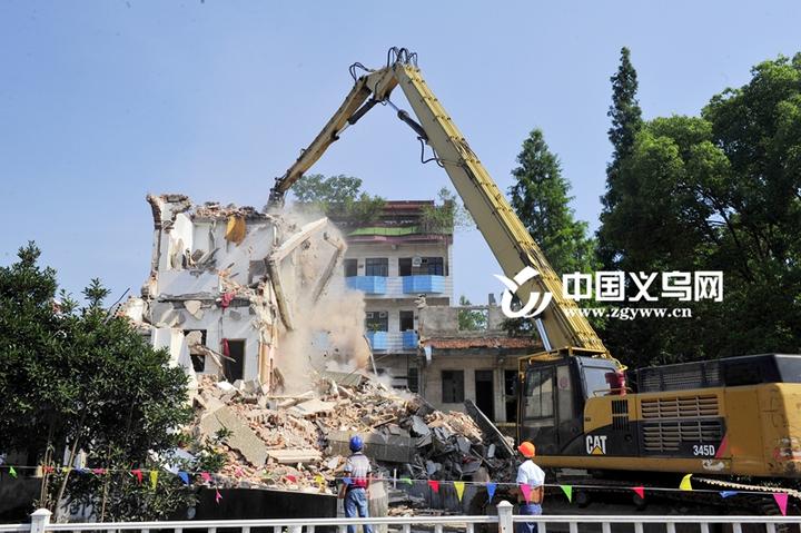 义乌市廿三里镇老街旧村改造,义乌廿三里街道建成区