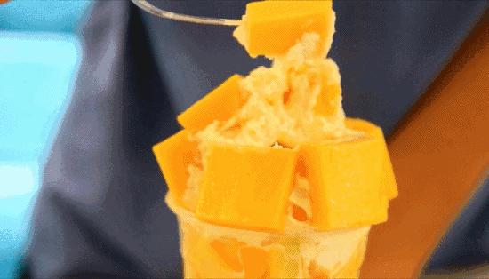 巨型水果杯,韩国街边水果杯