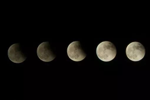 月全食是由于什么形成,多少年前出现过月全食