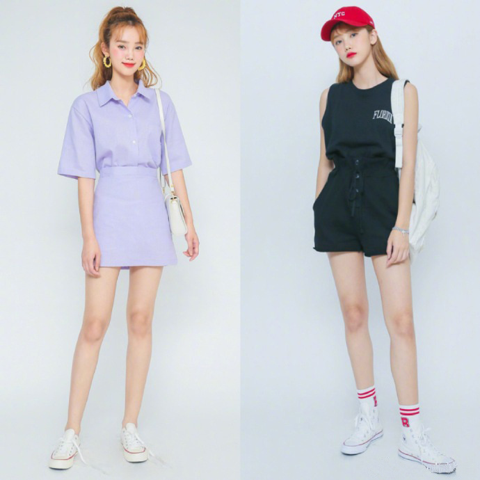 15-18岁适合学生党的休闲风穿搭,18套超好看的夏季日常穿搭