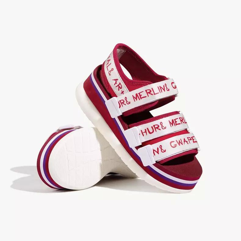 多功能运动腰包魔术贴款,运动风魔术贴凉鞋