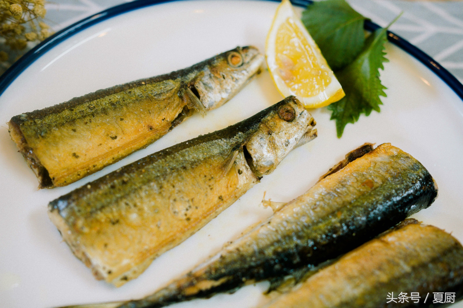 香煎秋刀鱼有鱼刺吗,香煎秋刀鱼图片