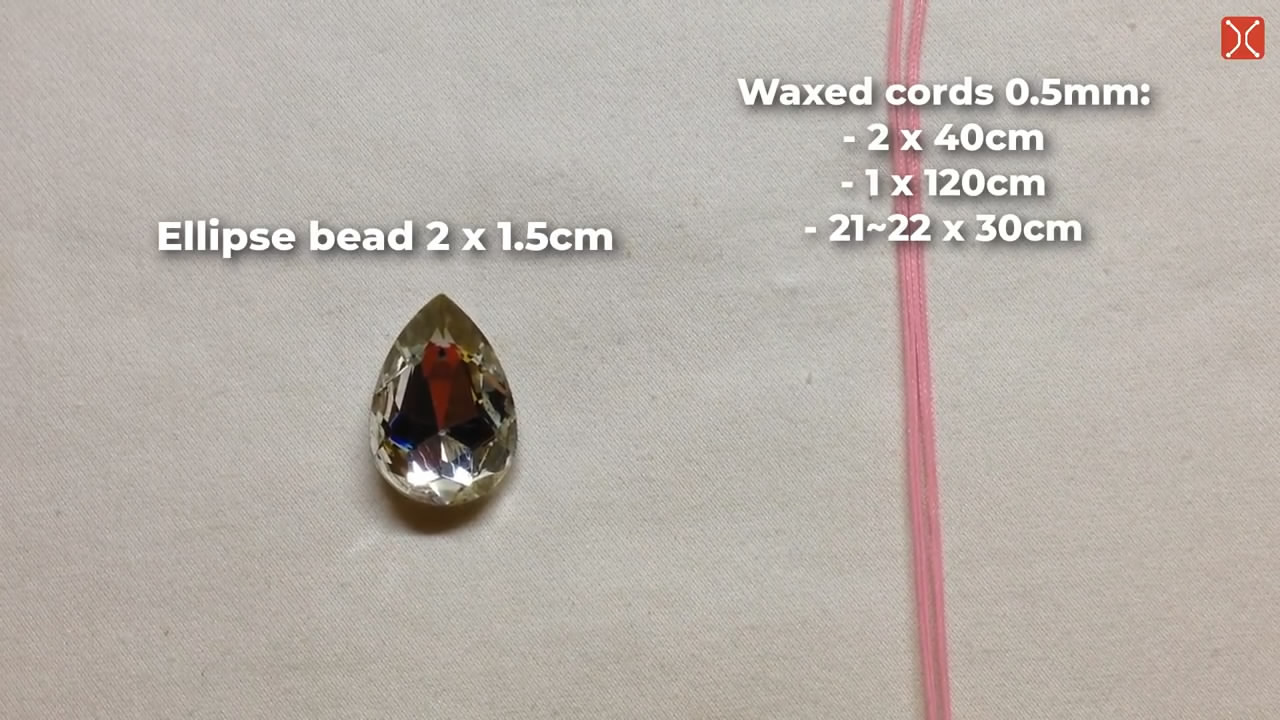 编绳项链diy手工制作,编项链吊坠绳子的各种编织方法