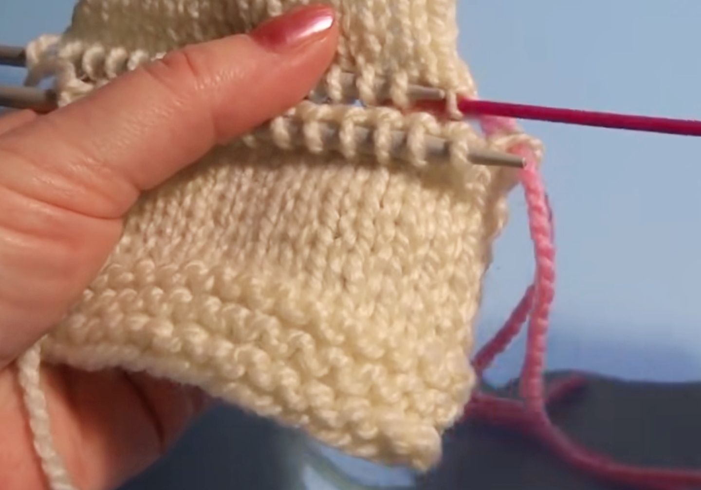 明月棒针艺术无缝缝合收针视频,棒针编织缝合方法视频