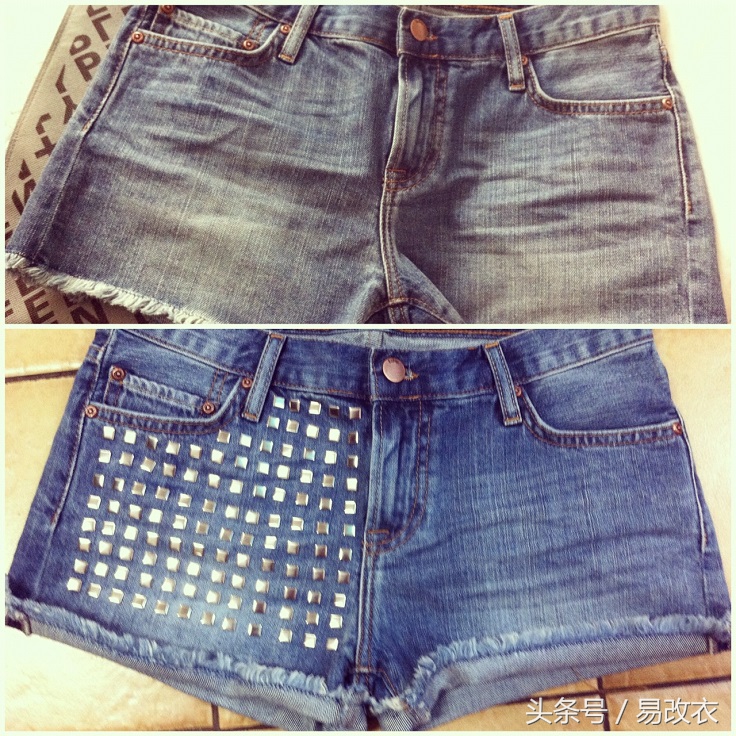 废旧的牛仔裤怎么改短裤,废弃牛仔裤如何变短裤
