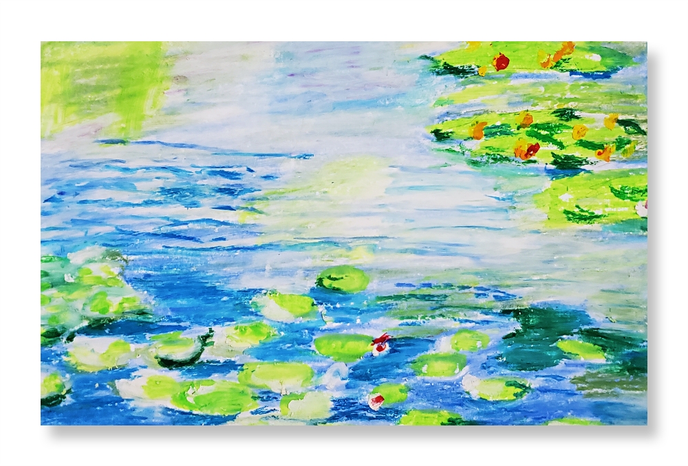 油画棒教程圣诞,油画棒祝福系列教程