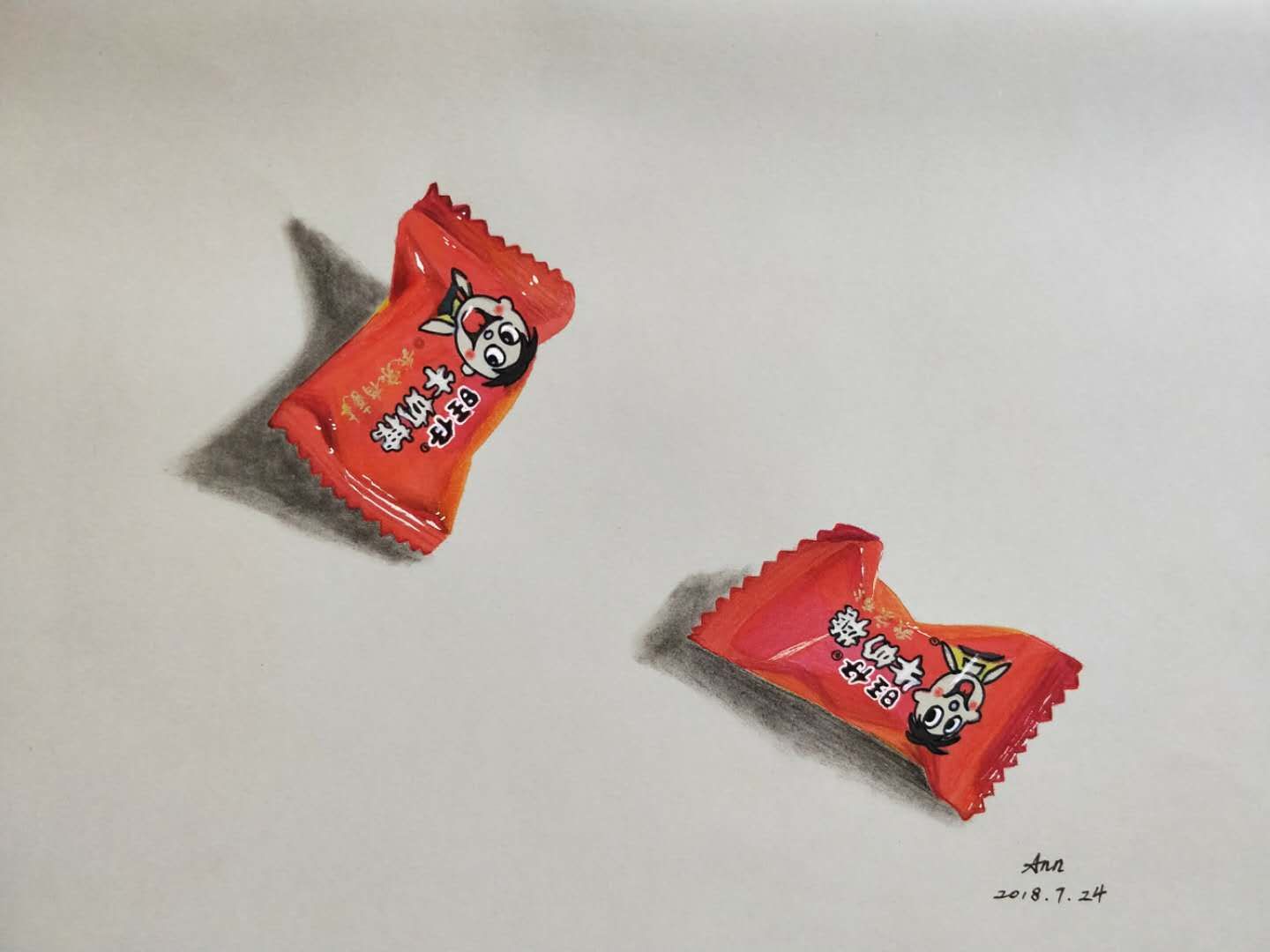 幸福画吧7月份作品,幸福原创绘画作品欣赏