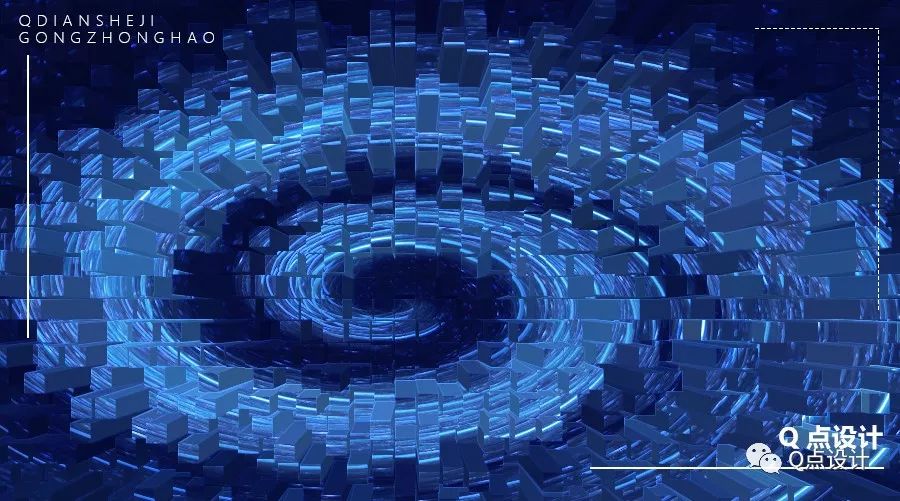 点线面ps设计图,q点造型