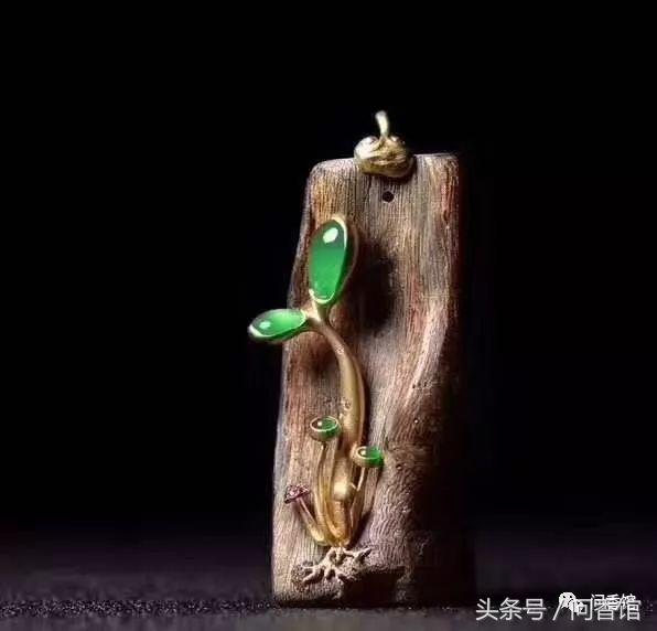 沉香去除异味,沉香里面的油脂斑点