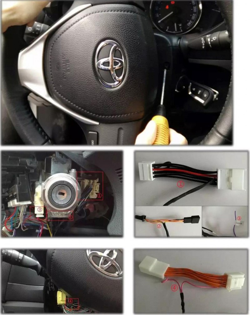 16款卡罗拉一键启动安装教程,卡罗拉一键启动操作步骤视频