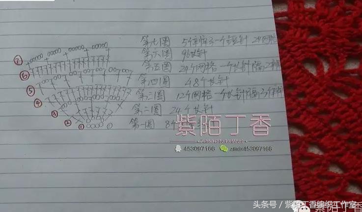 月神披肩紫陌丁香高清图解,紫陌丁香大披肩