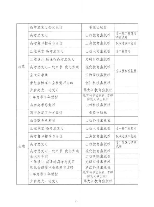 山西教育厅中小学教材,山西教育局关于人教版教材