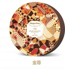 哈根达斯中秋冰激凌礼盒,哈根达斯新年冰淇淋