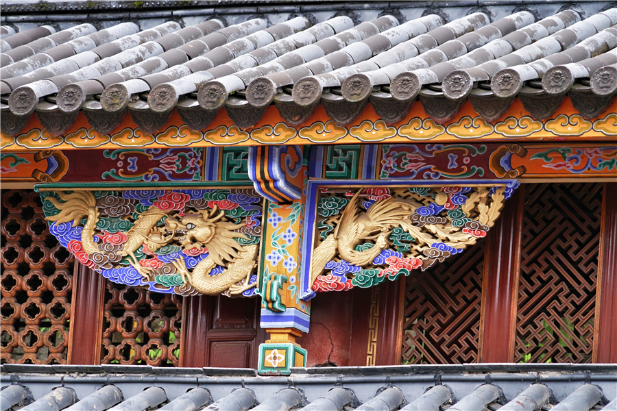 震撼丽江古城木府,丽江古城大观园木府