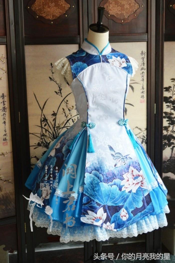 十二星座的婚纱裙水瓶座更好看,十二星座巨蟹座洛丽塔裙