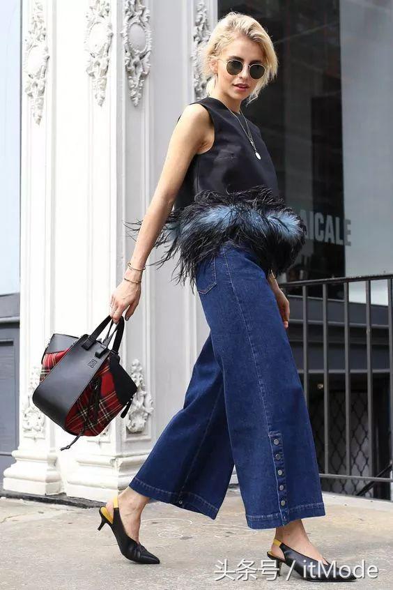 优雅又舒服的猫跟鞋,春天流行的猫跟鞋