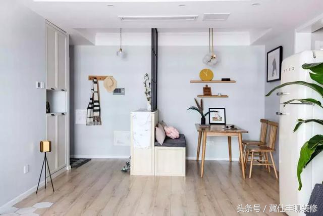 入户门正对餐厅和客厅装修效果图,入户门正对厨房如何解决