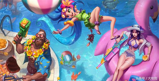 打野女警凯特琳,远程狙击凯特琳