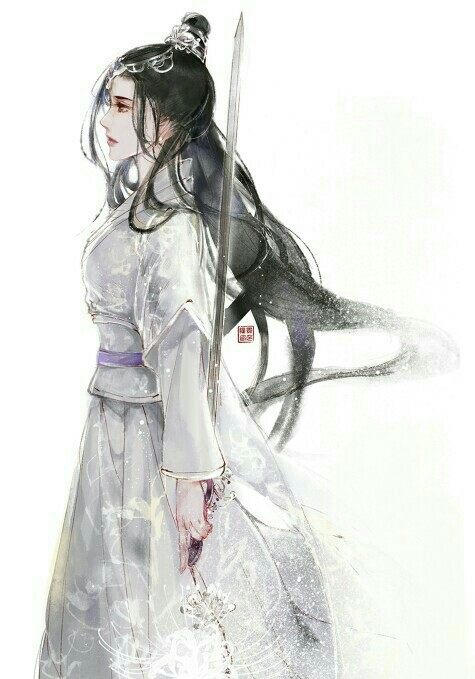 十二星座相对应的手绘白衣女子，各个仙气十足，金牛座是第一美人