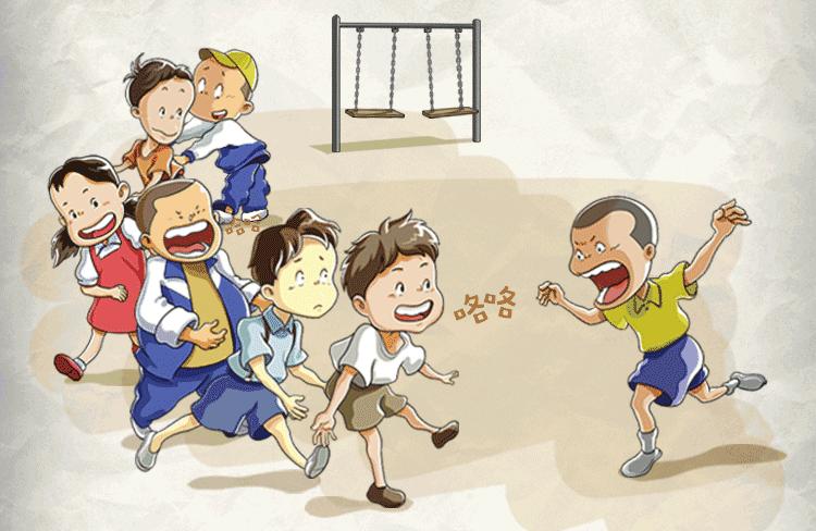 学校玩老鹰捉小鸡的游戏看图写话,看图写话每日一练老鹰捉小鸡