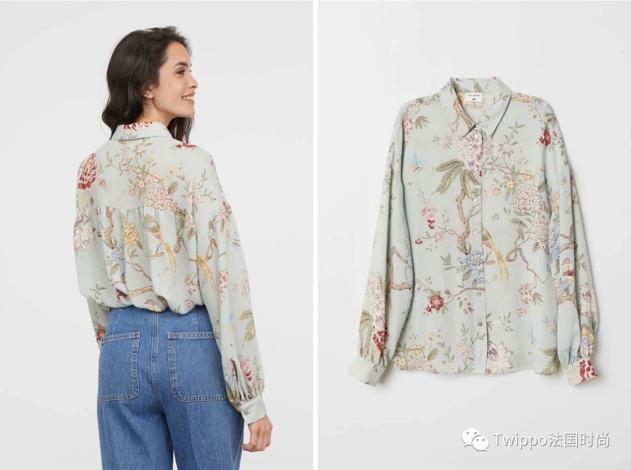 编辑试穿|HM想让你把壁纸穿到身上,没想到还卖断货?!