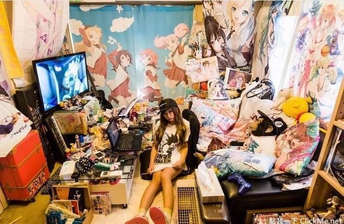 50位宅女香闺任你看！一窥充满各种宅属性的“堕落部屋”！