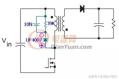 rcd钳位电路中的二极管,rcd钳位电路二极管选择