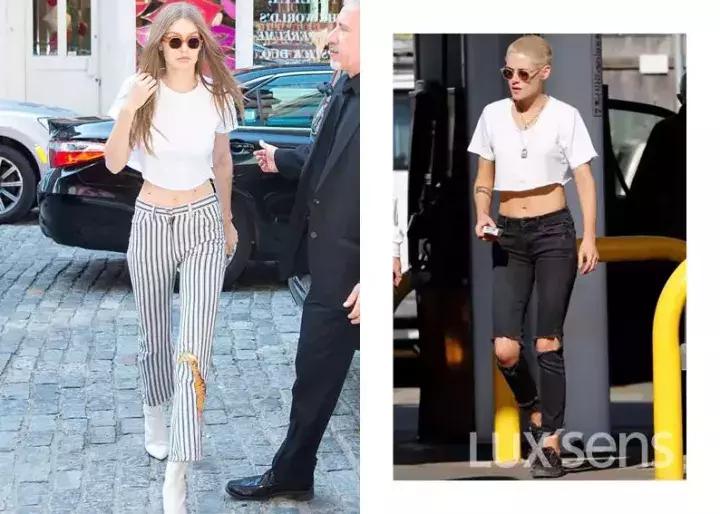 人人都有的白t怎么穿才高级,人人都有的长袖t恤怎么穿才时髦