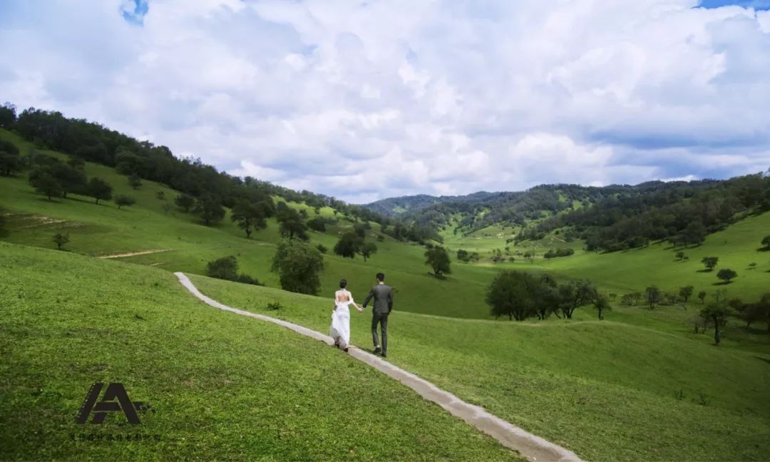 草原婚纱图片,草原婚纱视频