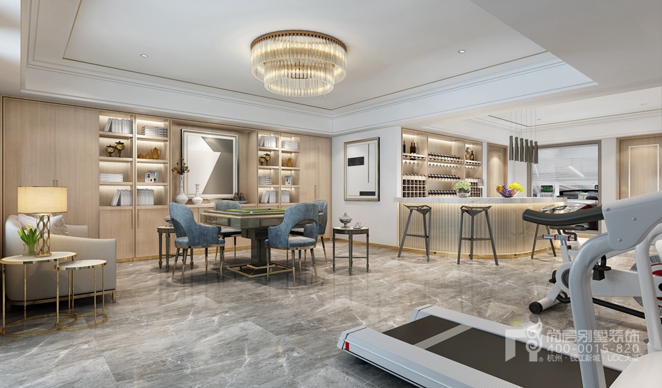 原筑壹号港式装修,错落层次感建筑设计