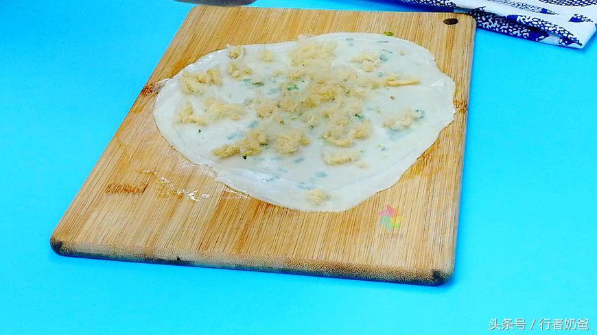 金丝肉松千层饼的正宗做法,千层油酥饼最独特的快手做法