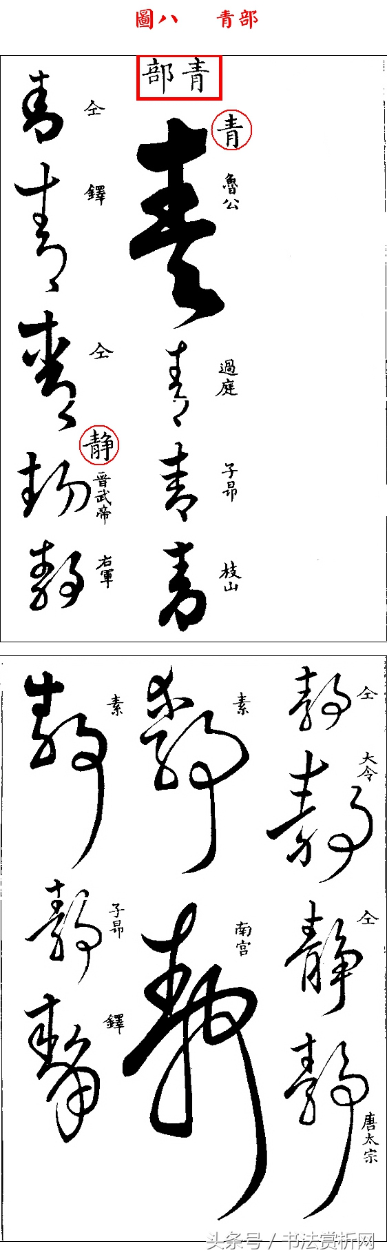 书法欣赏草书名家作品赏析,历代草书名家草体总汇之六