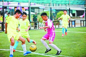 浙江省小学校园足球冠军,足球冠军义乌