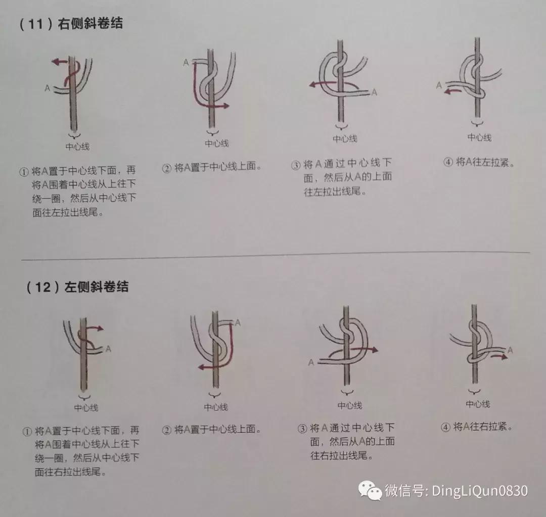 用中国结绳编手链教程,中国结手链编织