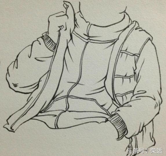 放绝招了，速写衣服画法全在这里了，赶紧拿走吧