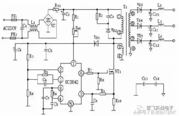 dcdc恒流源电路,开关型稳压电源电路图简易