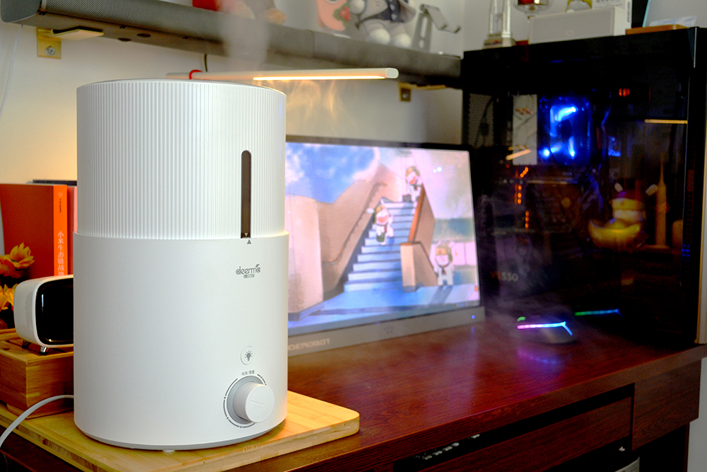 德尔玛加湿器加水,德尔玛净化空气加湿器