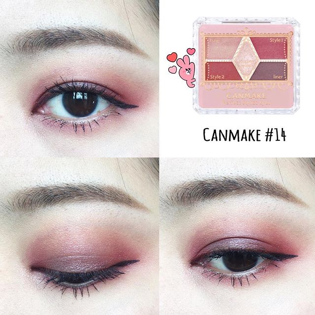 canmake眼影最新款,canmake眼影推荐色号