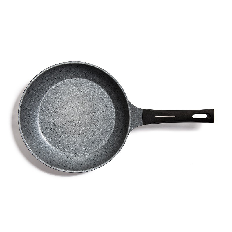 麦饭石不粘家用平底炒锅,麦饭石不粘炒锅家用无油烟锅