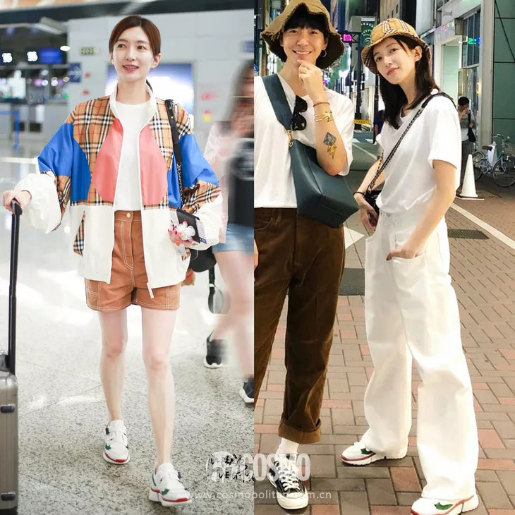 江疏影运动鞋广告,江疏影同款运动鞋