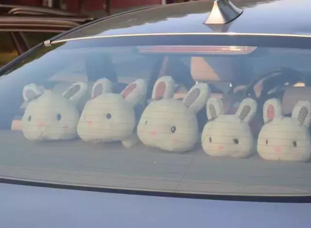 车内悬挂挂件违章吗,车主九个不知道汽车防静电扣