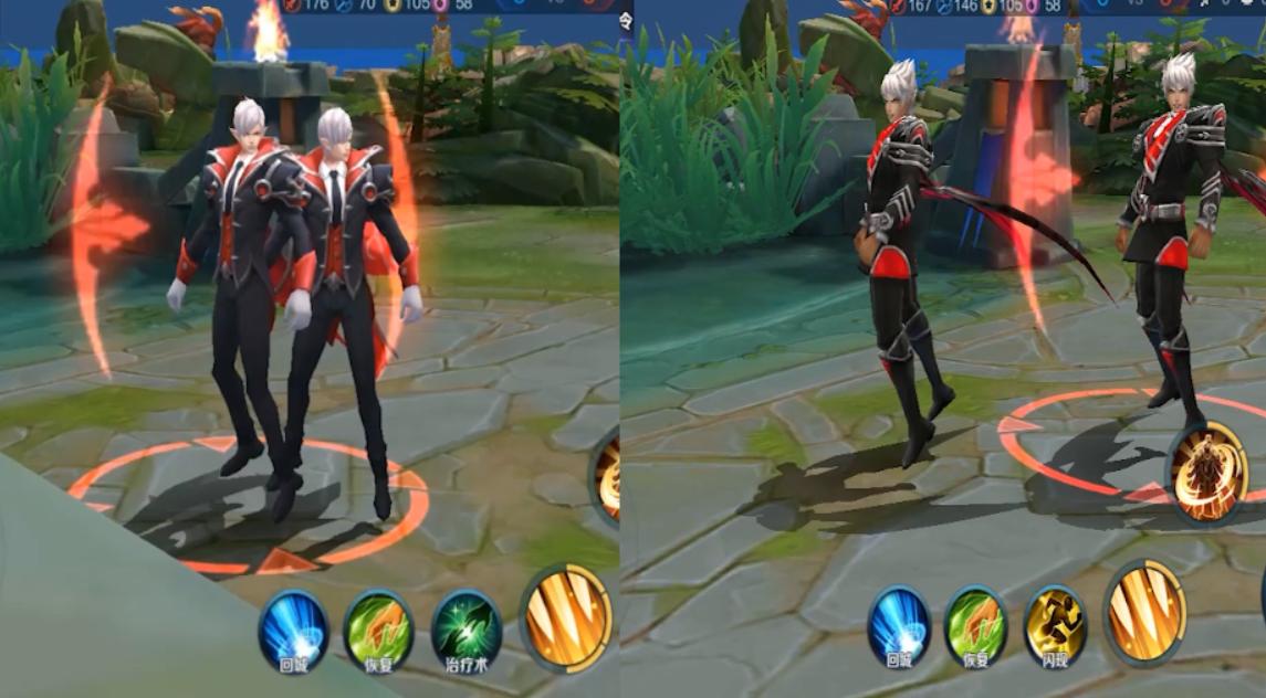 王者荣耀嬴政暗夜贵公子动作,王者荣耀嬴政造型重新做